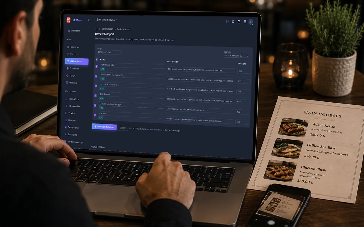 You review everything before it goes live