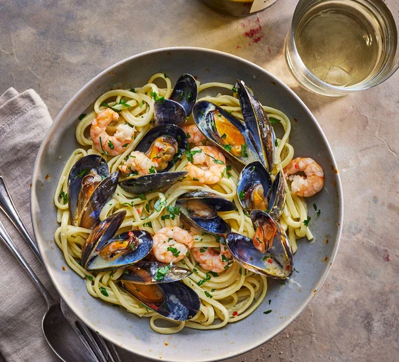 Deniz Mahsullü Linguine