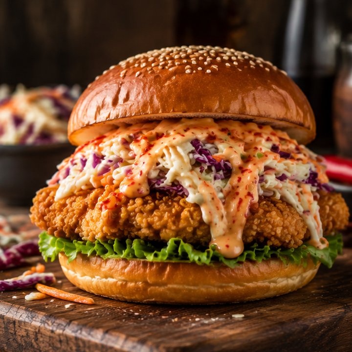 Chickenslaw Burger