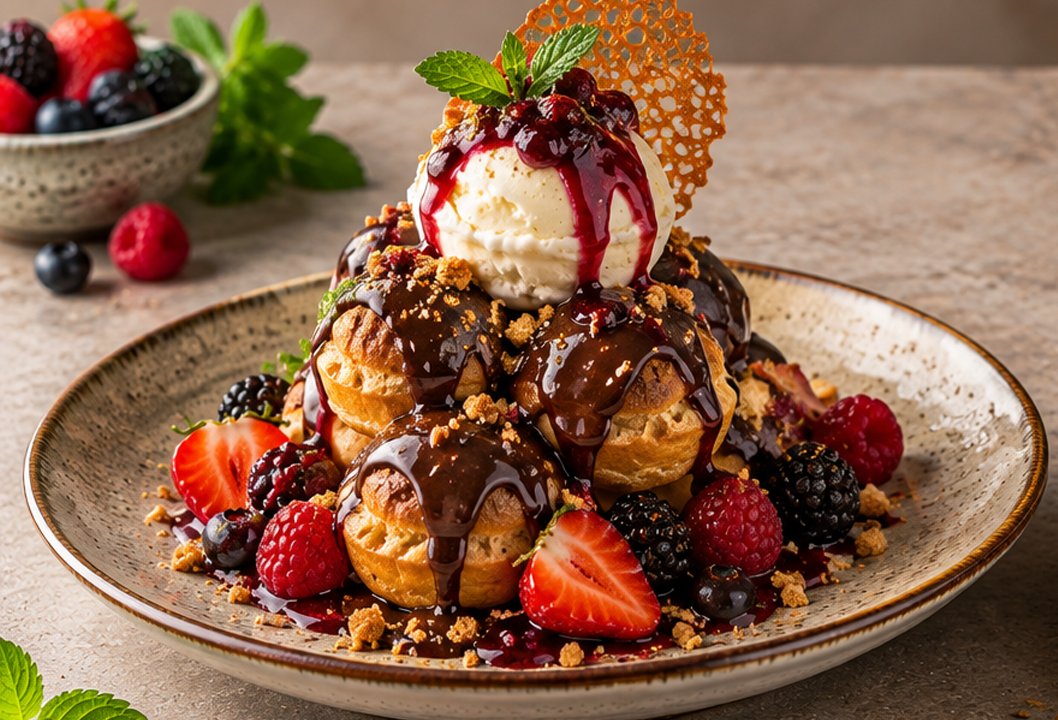 Çıtır Profiterol
